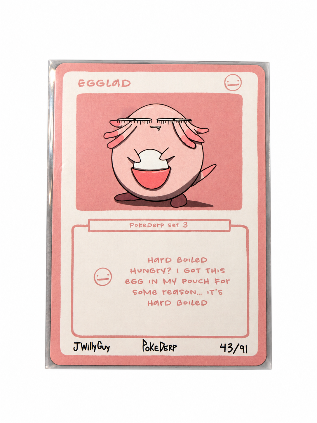Egglad PokeDerp Set 3 card 43/91 on white background