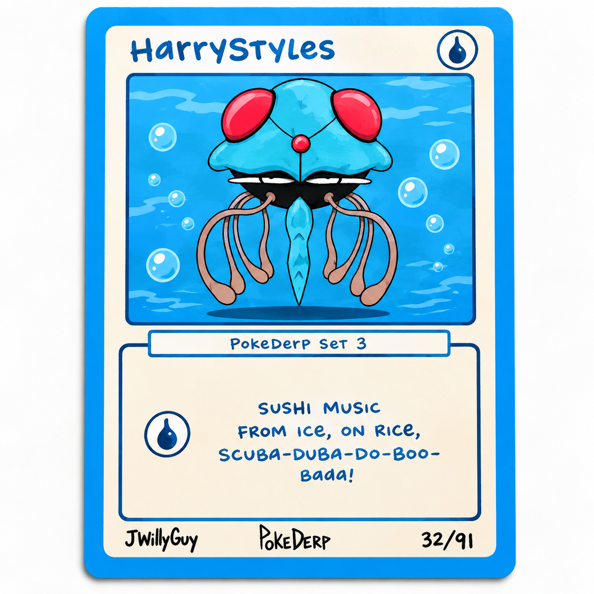 HarryStyles PokeDerp Set 3 32/91