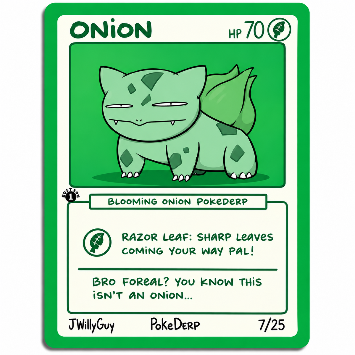ONiON Blooming Onion PokeDerp 7/25