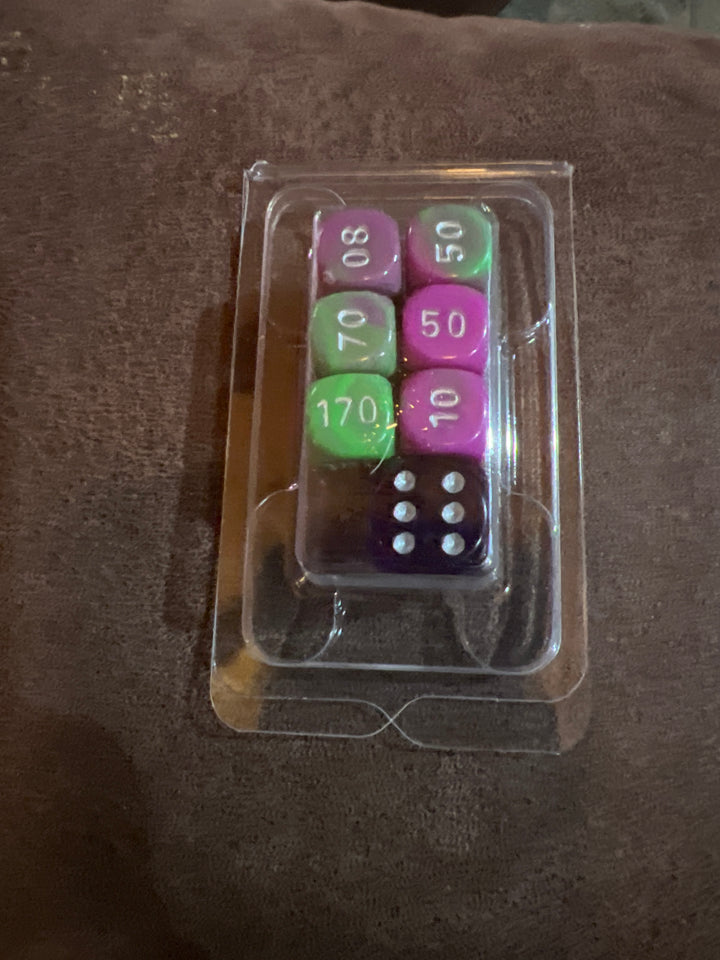 Pokemon TCG Shrouded Fable Damage Counter Dice