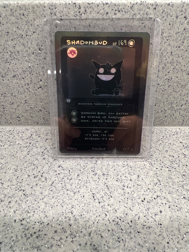 PokeDerp SHADOWBUD 1st Edition