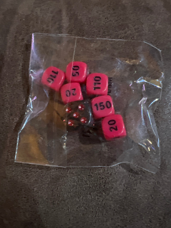 Pokemon TCG Damage Counter Dice