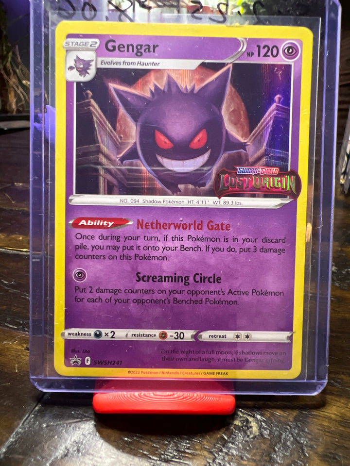 Gengar - SWSH241 (Prerelease) (Staff) - SWSH: Sword & Shield Promo Cards