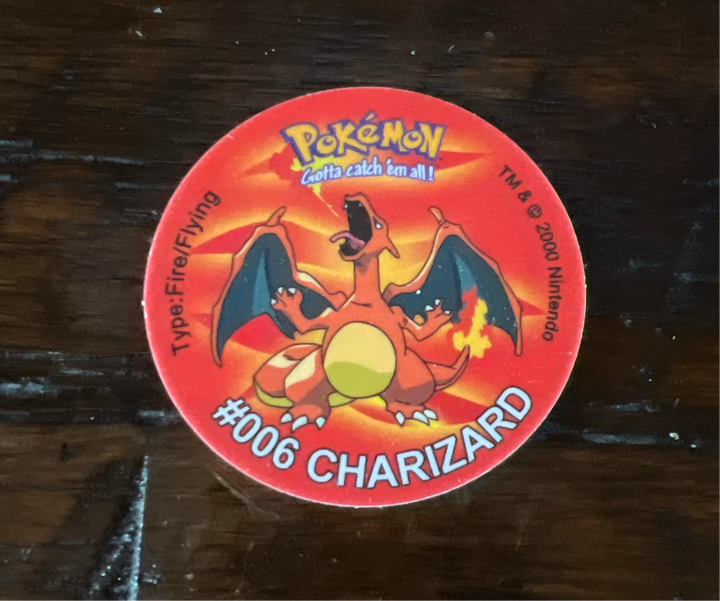 Tazo Charizard #006