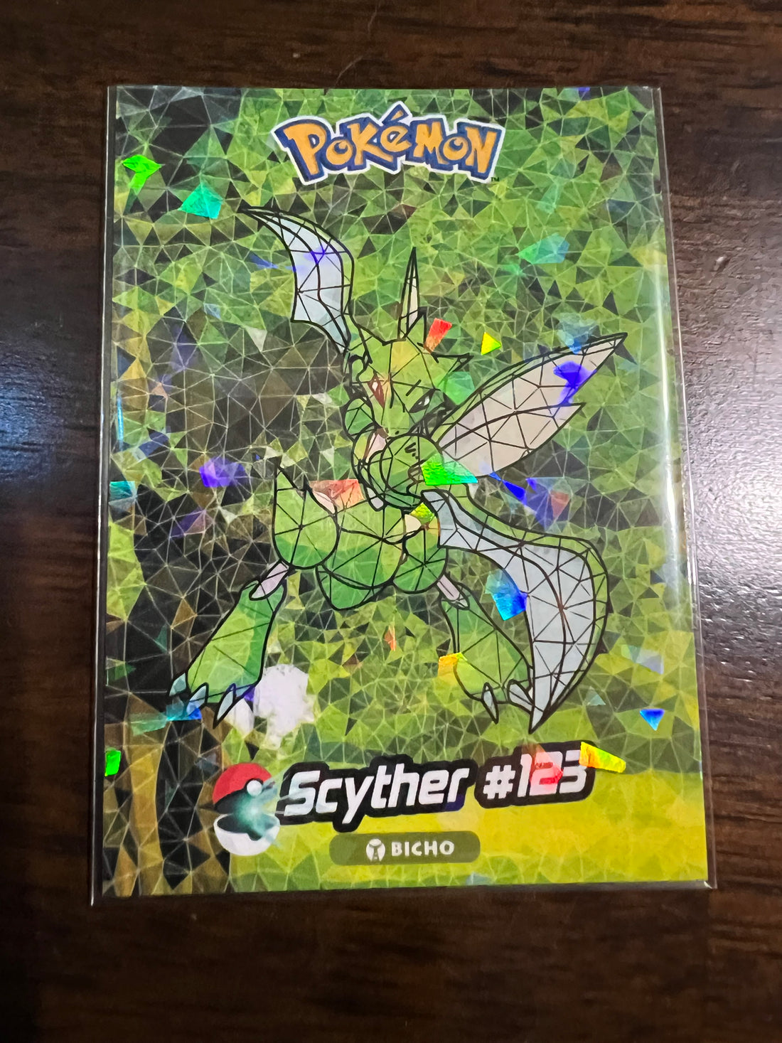 Peru Crystal Collection Scyther #123
