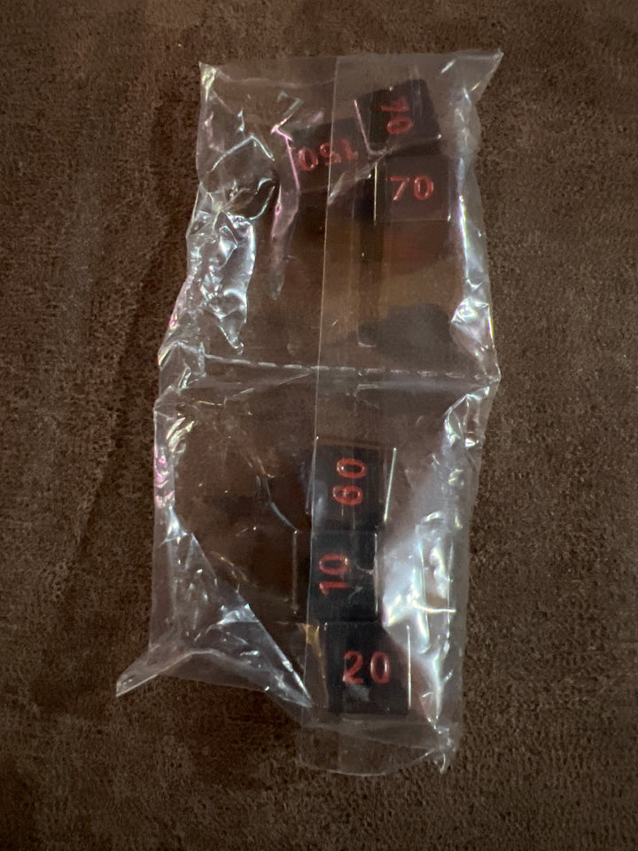 Pokemon TCG Metal Damage Counter Dice