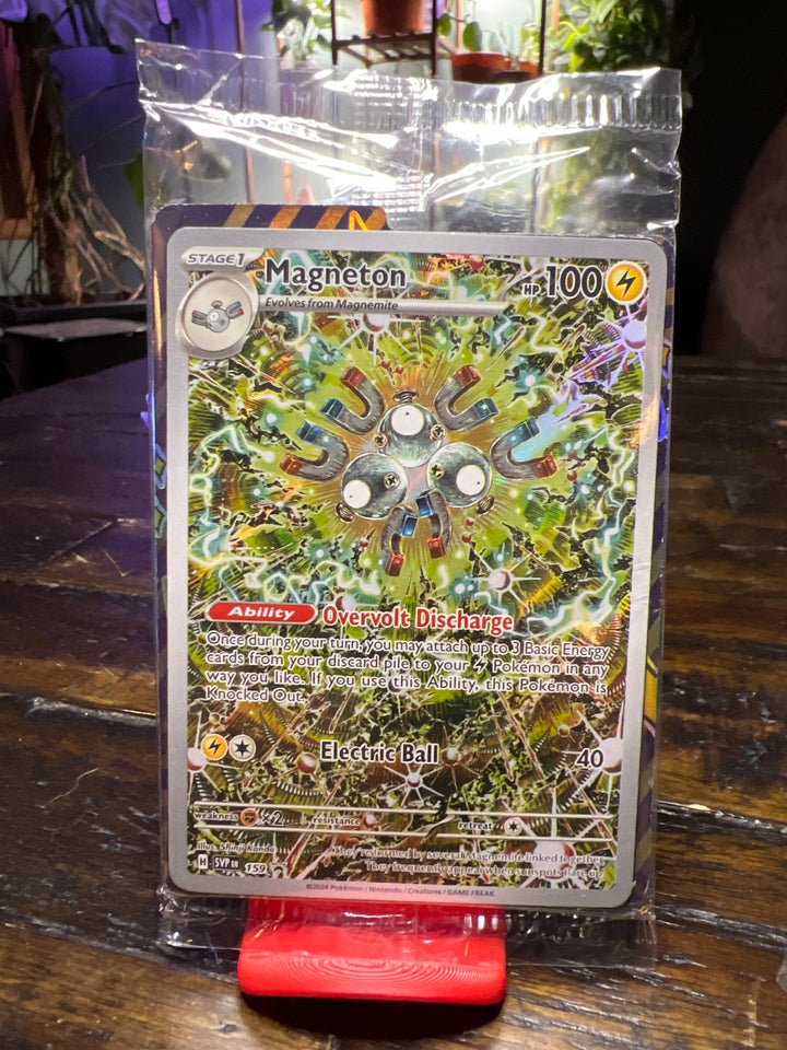 Magneton Sealed Pokemon Center Black Star Promo 159