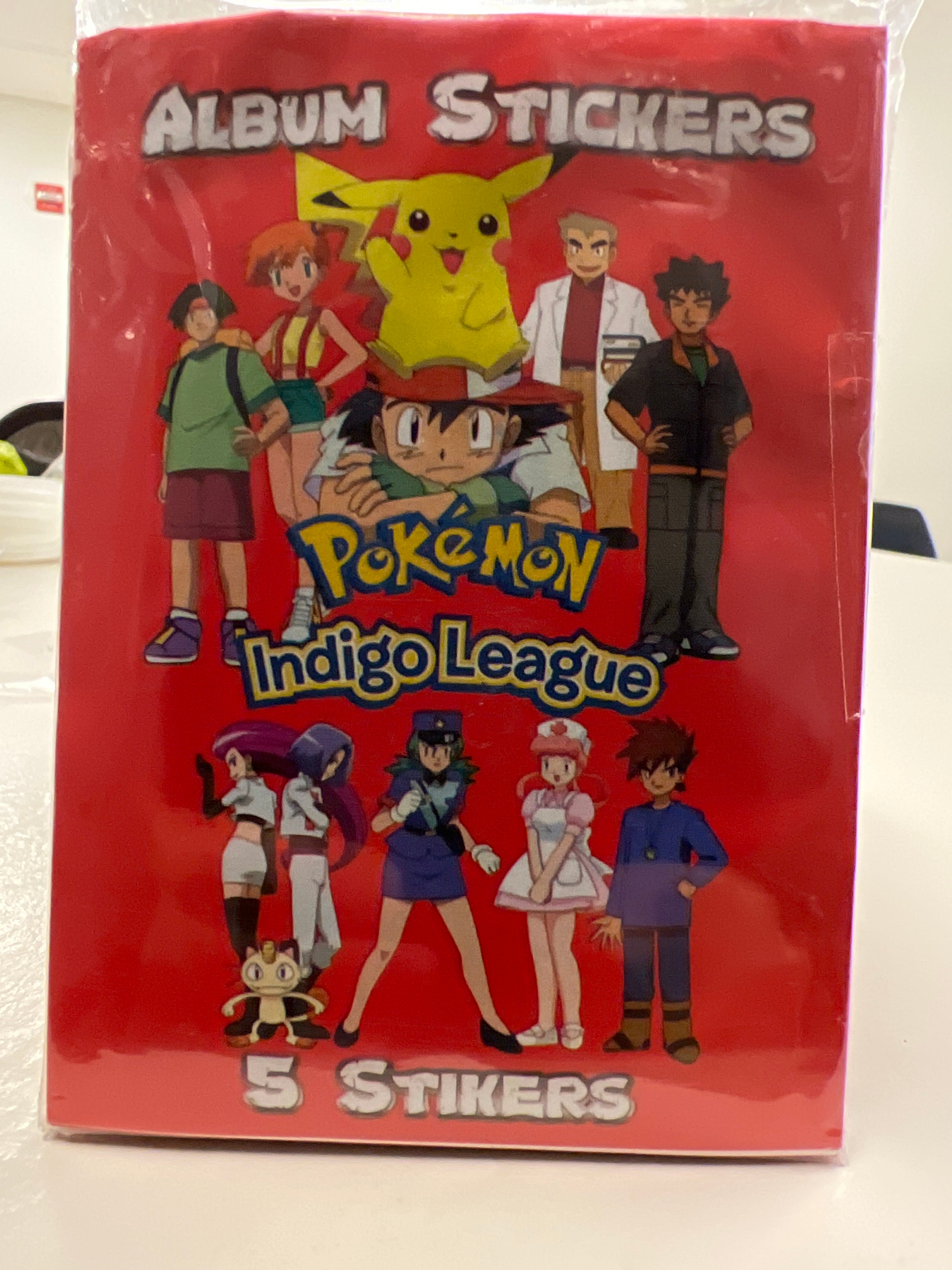 25 Pokémon Indigo League packs