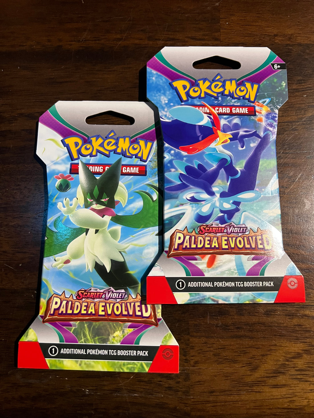 Scarlet & Violet-Paldea Evolved Sleeved Booster Pack (1 pack)