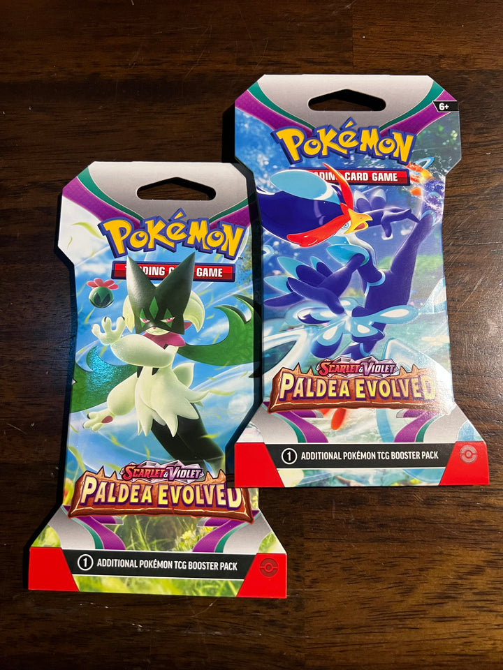 Scarlet & Violet-Paldea Evolved Sleeved Booster Pack (1 pack)