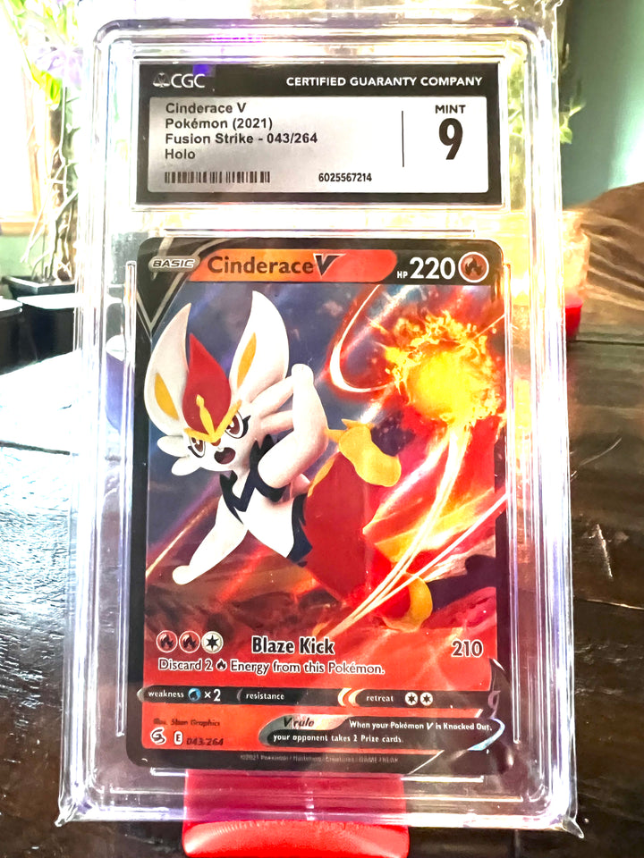 Cinderance V Fusion Strike 044/264 Mint 9