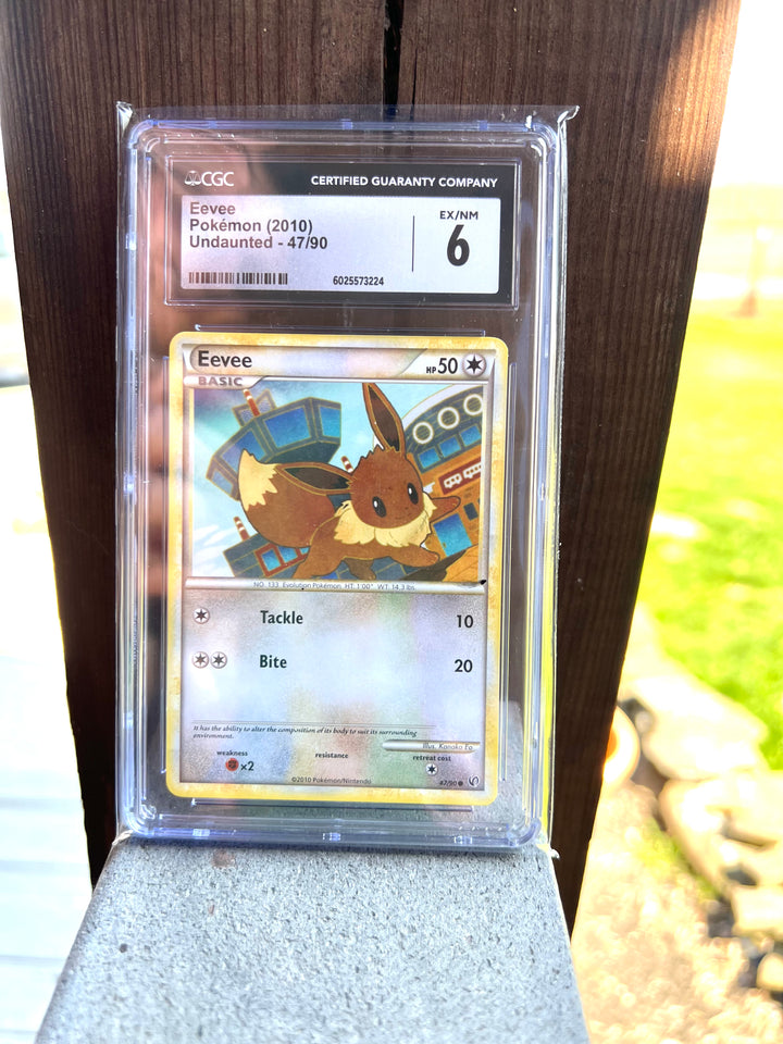 Eevee Undaunted 47/90 CGC EX/NM 6
