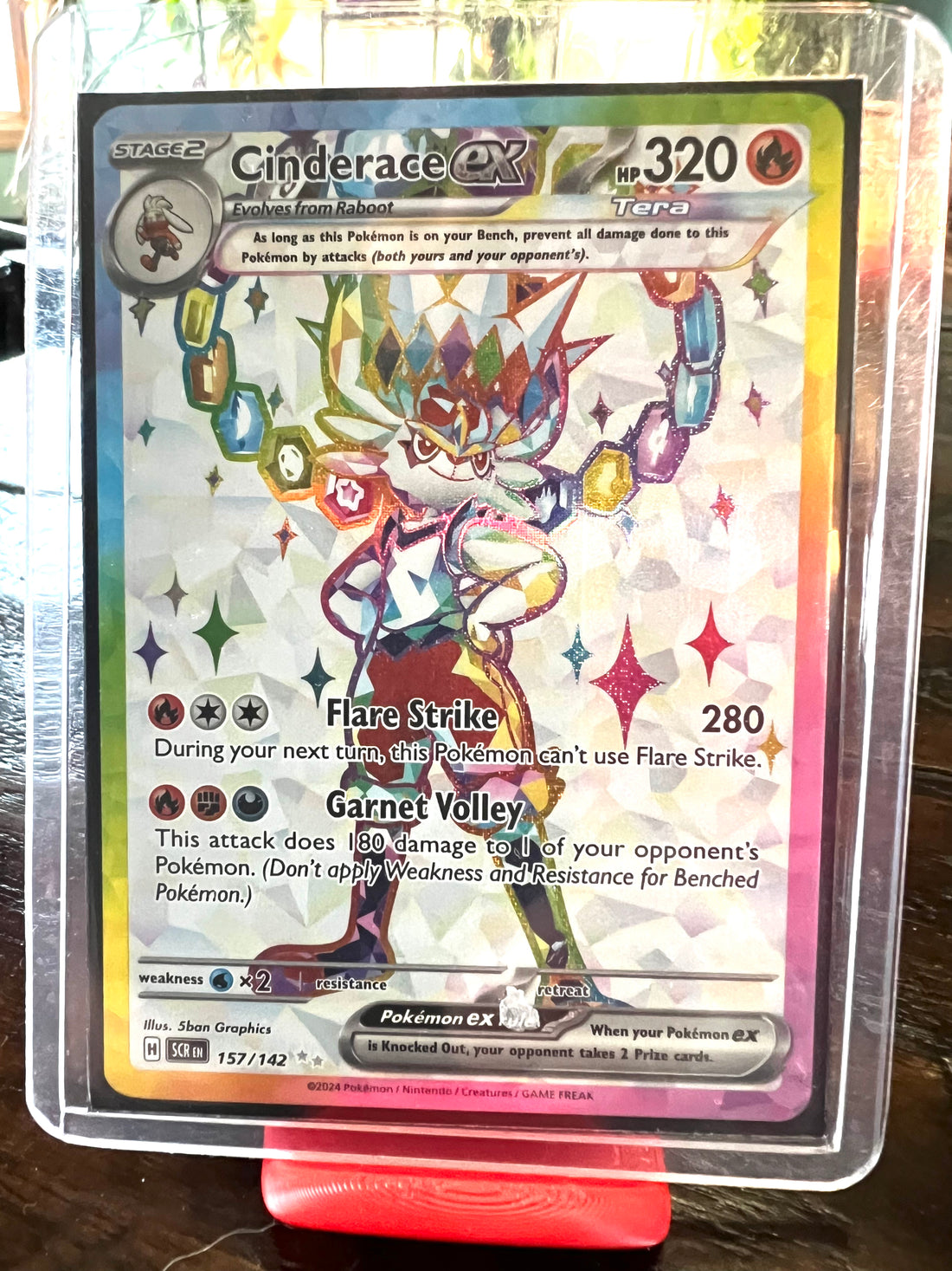 Cinderace ex 157/142 Stellar Crown