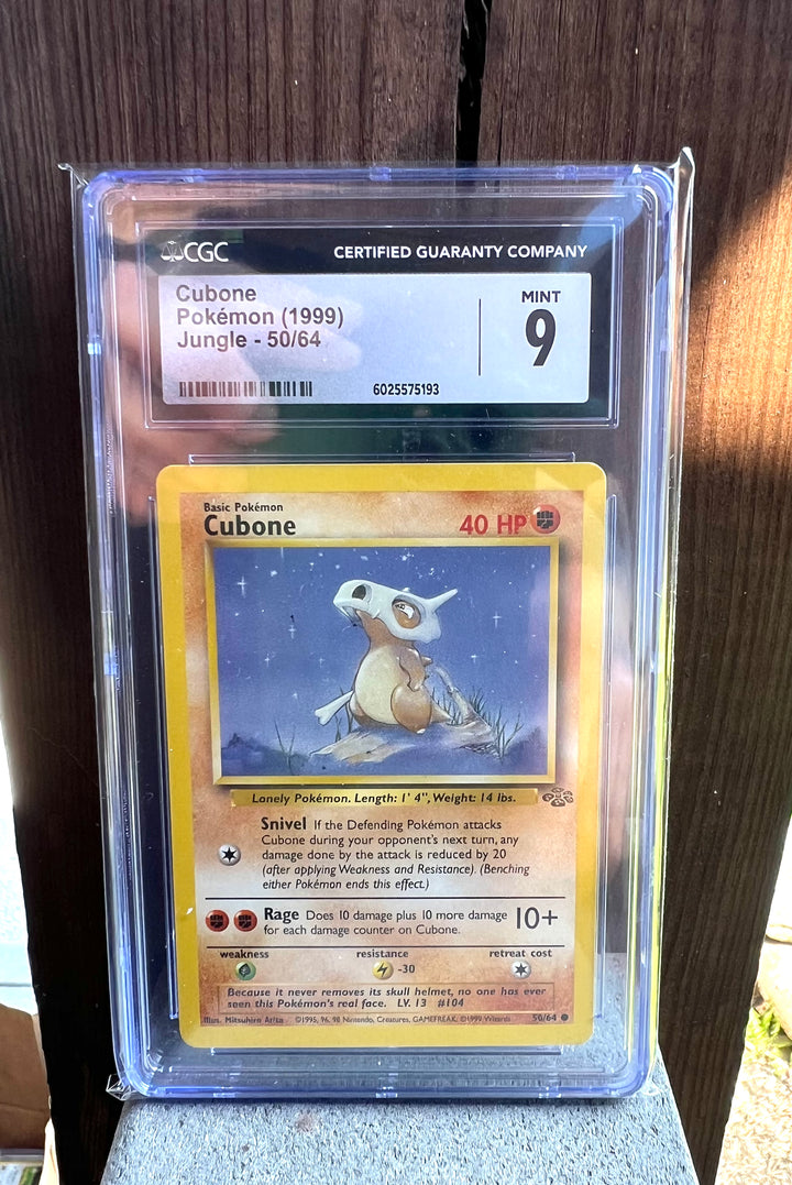 Cubone Jungle 50/64 CGC MINT 9