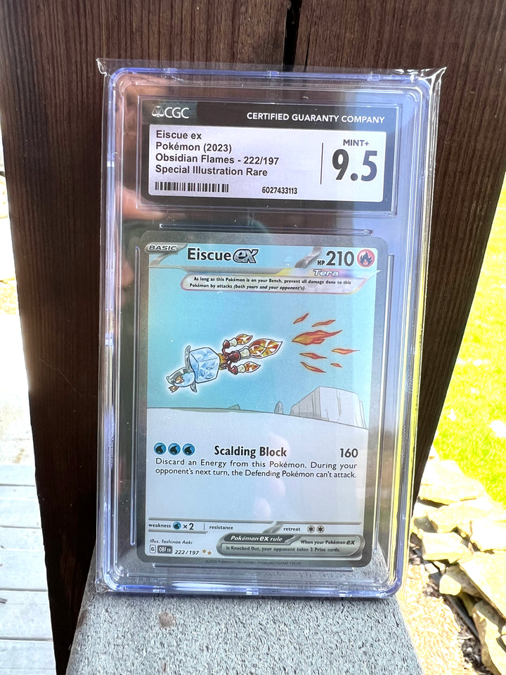 Eiscue ex Obsidian Flames 222/197 SIR CGC Mint+ 9.5