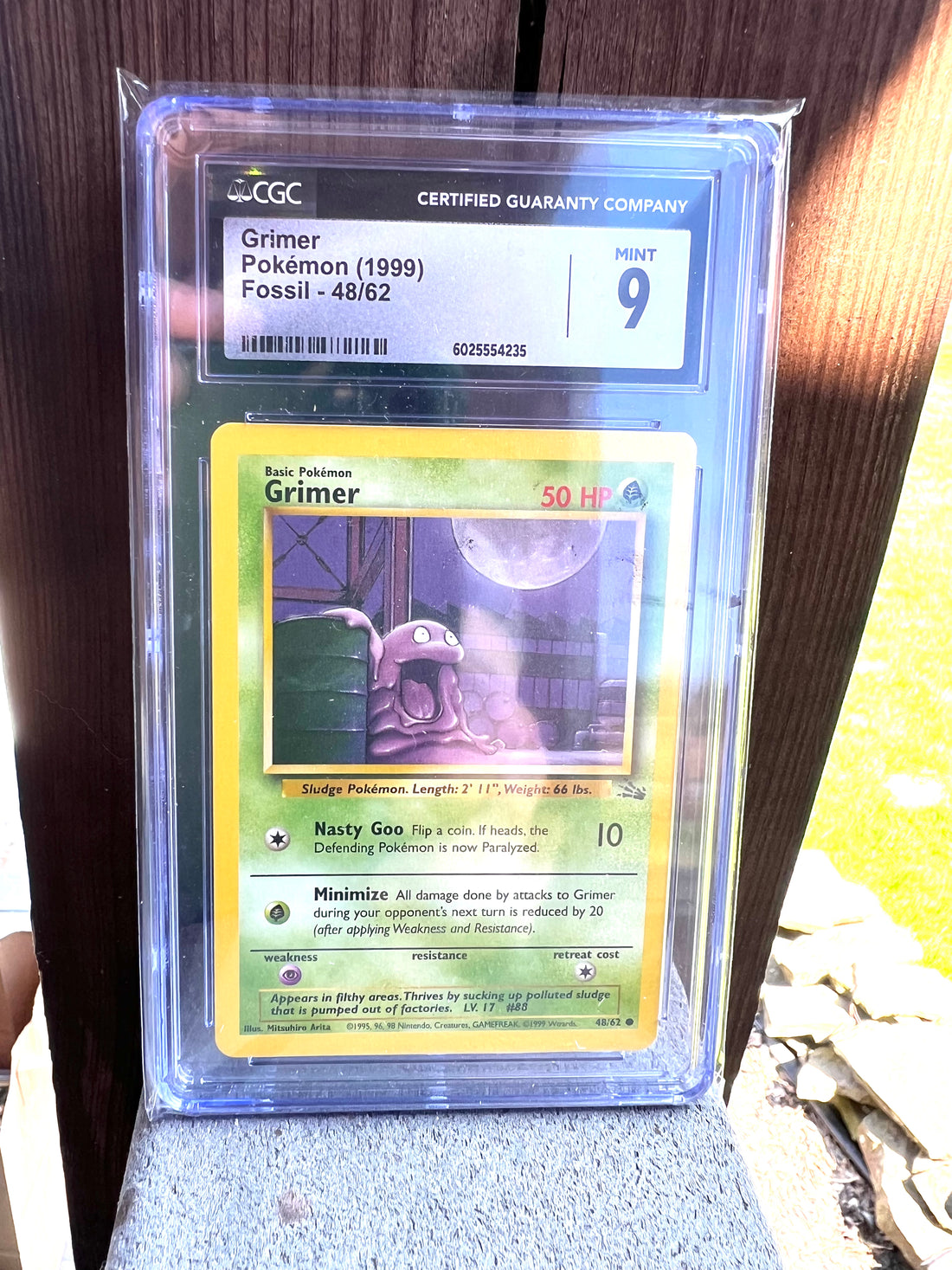 Grimer Fossil 48/62 CGC MINT 9