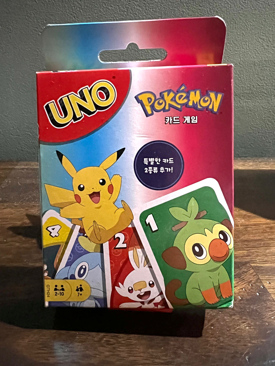 Pokemon Edition Uno Korean Game