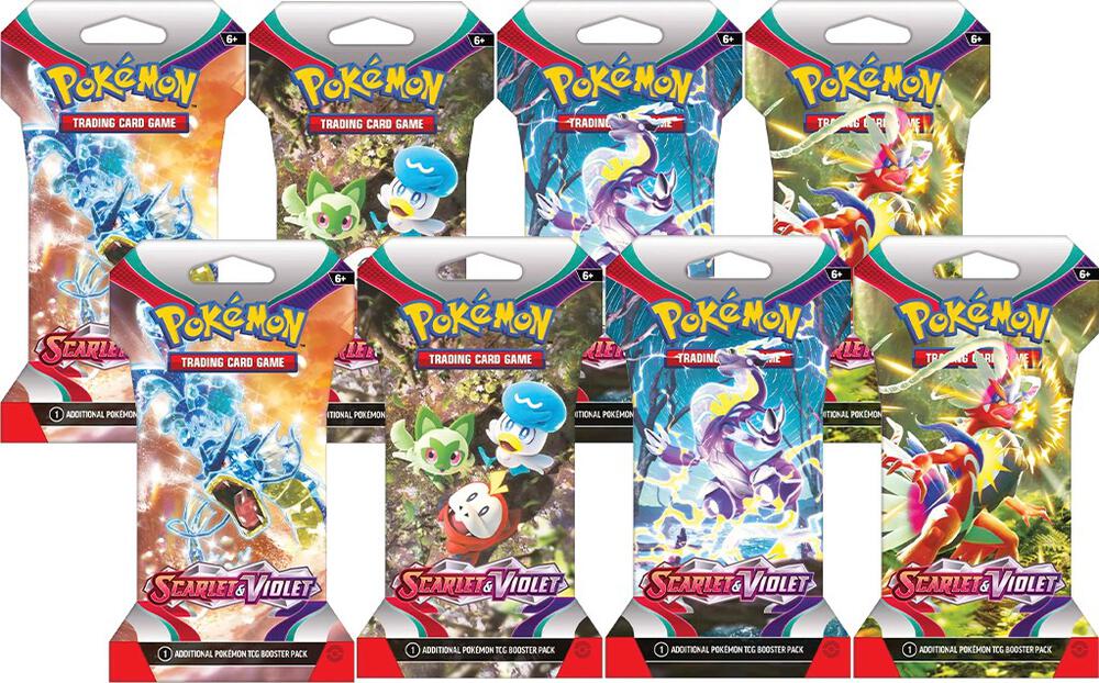 Scarlet & Violet Base Set Sleeved Booster Pack