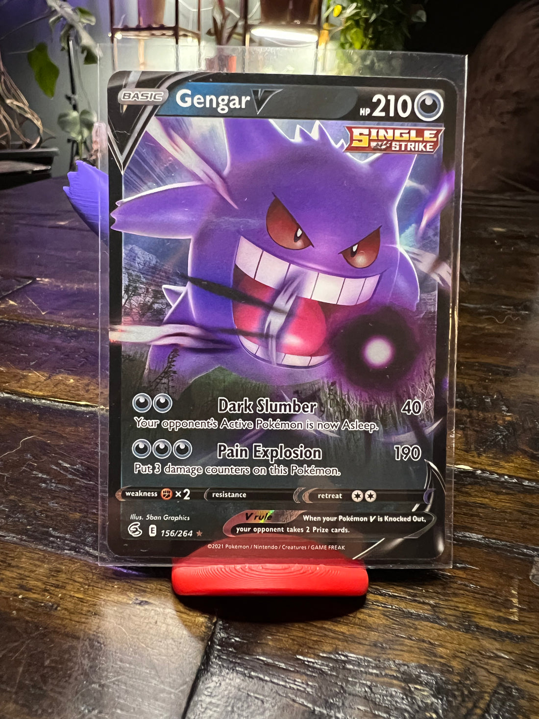 Gengar V Fusion Strike 156/264
