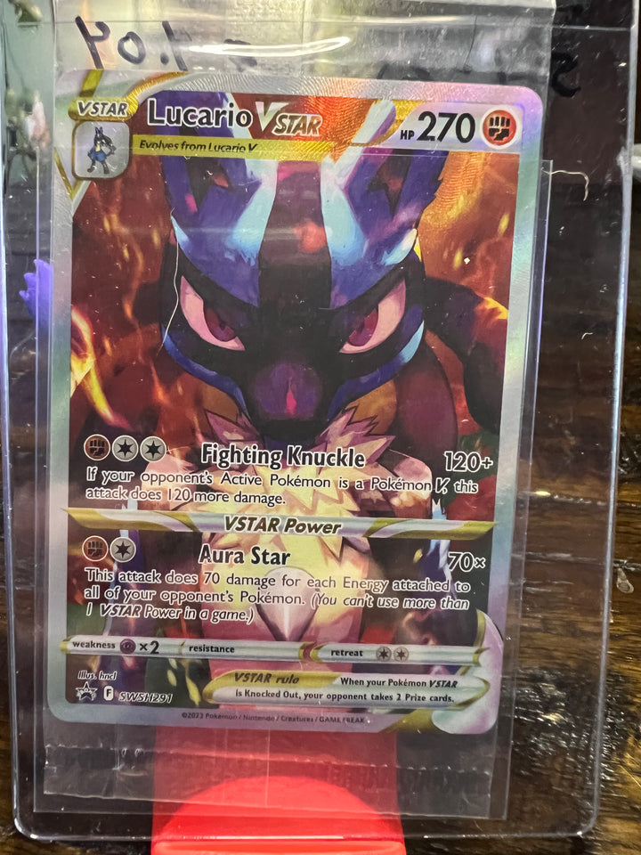 SEALED Lucario VSTAR - SWSH291 -Sword & Shield Promo Cards