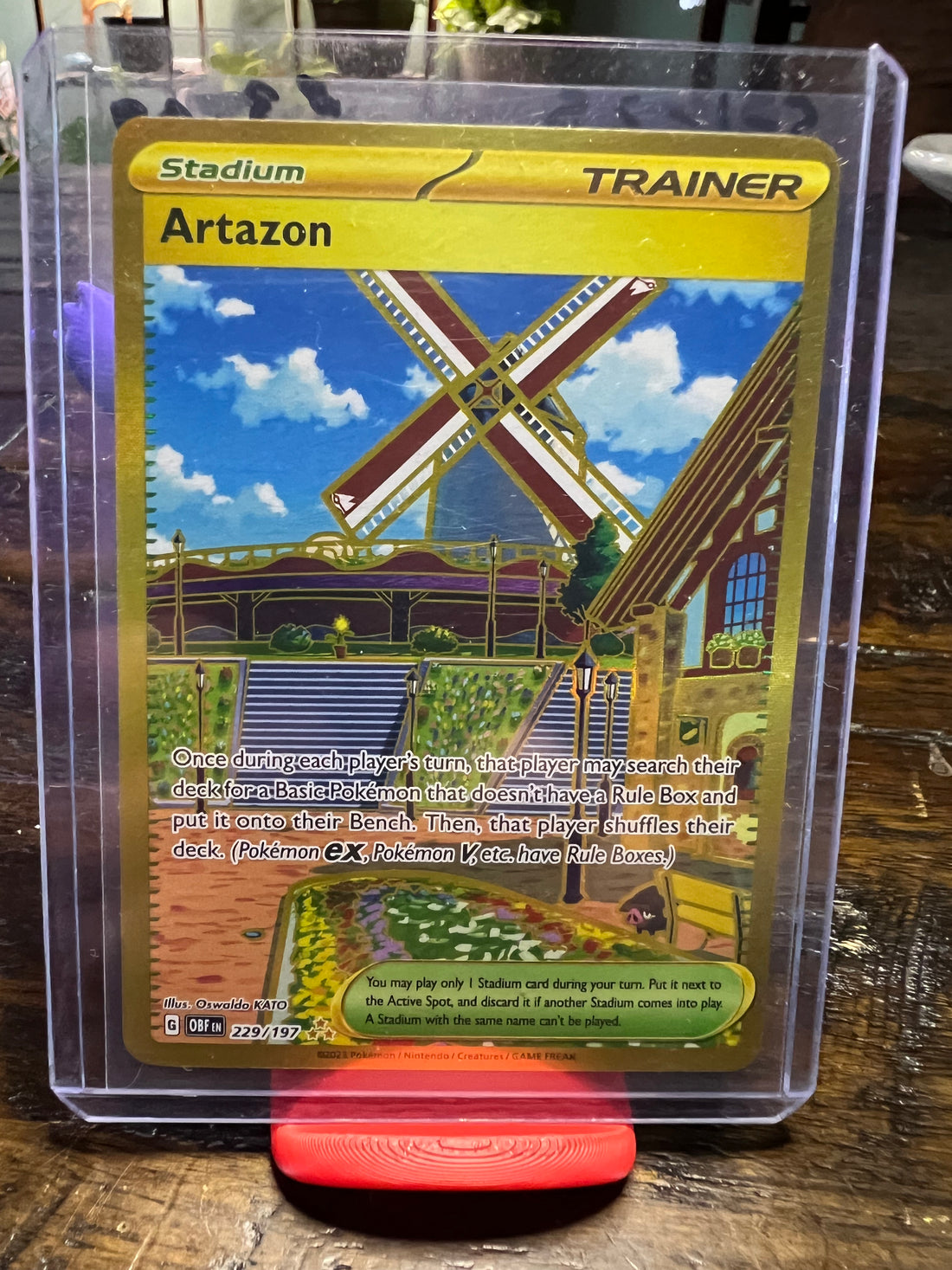 Artazon - 229/197 - Obsidian Flames Gold