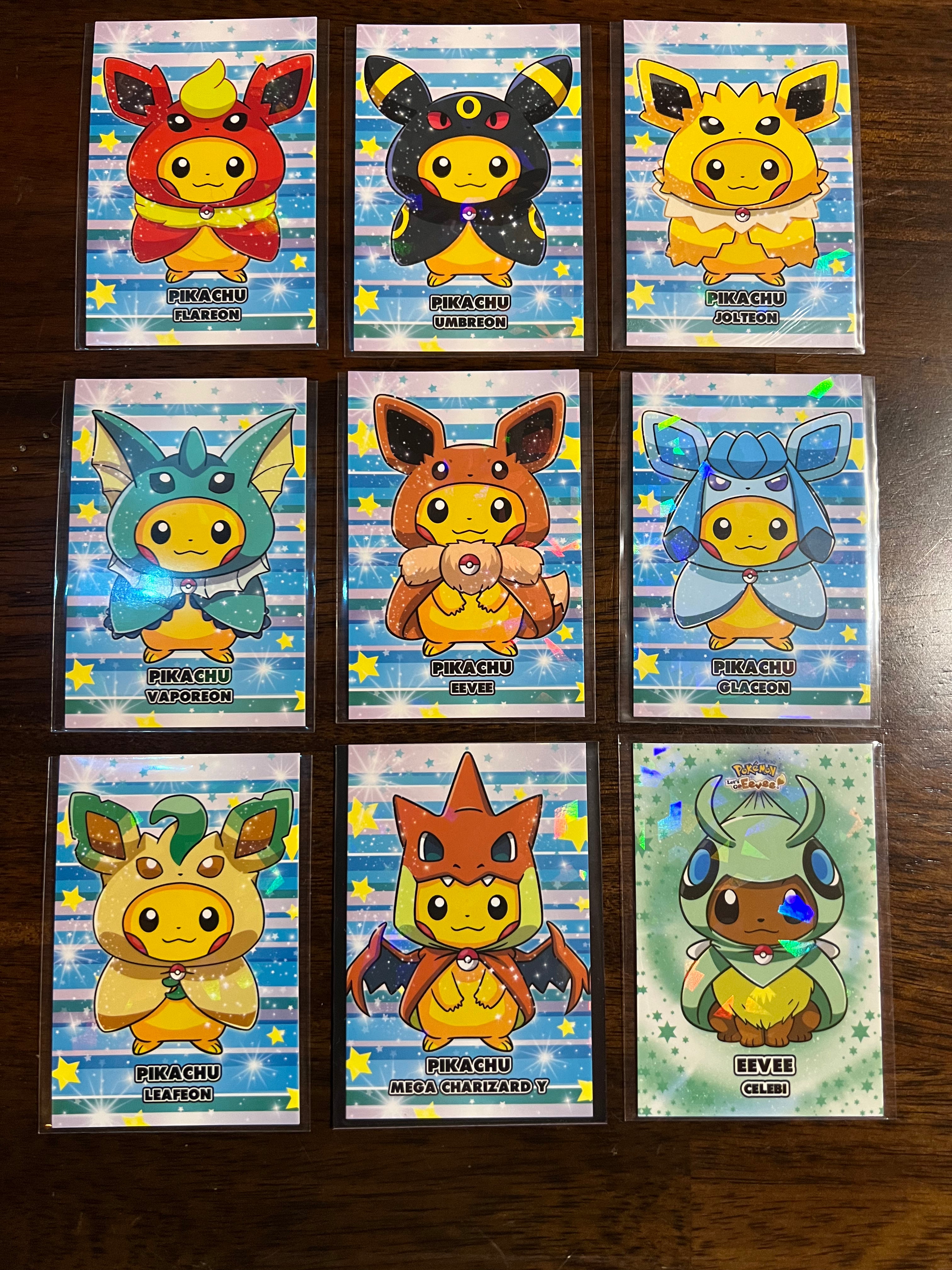 Let's Go Eevee Poncho Set