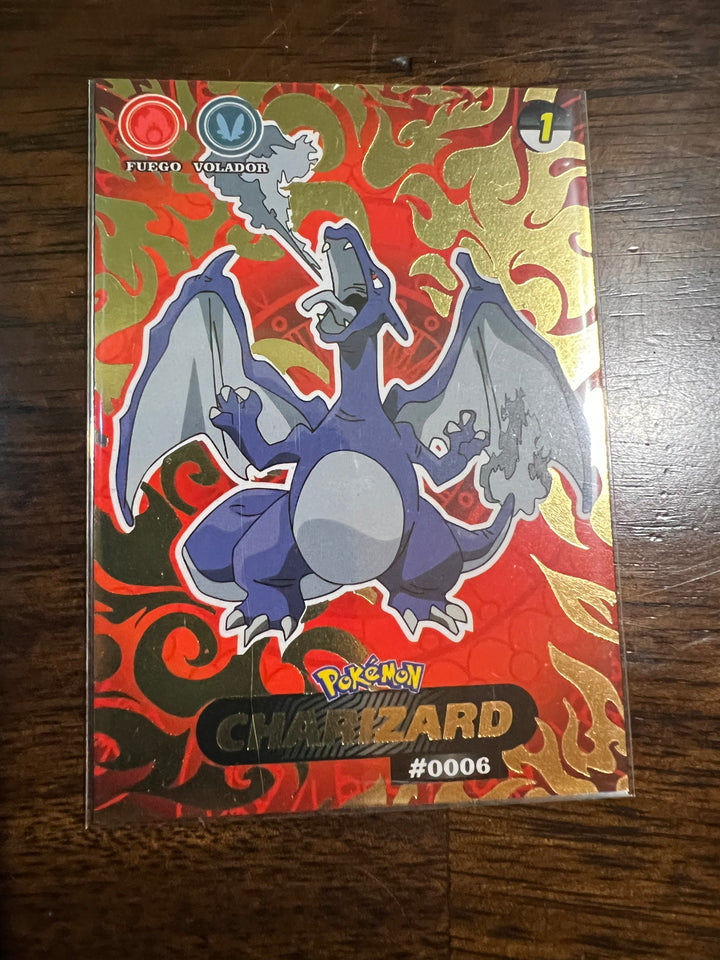 Peru Crystal Collection Gold Charizard #0006