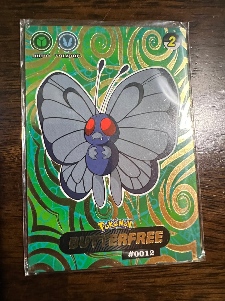 Peru Crystal Collection Gold Butterfree #0012
