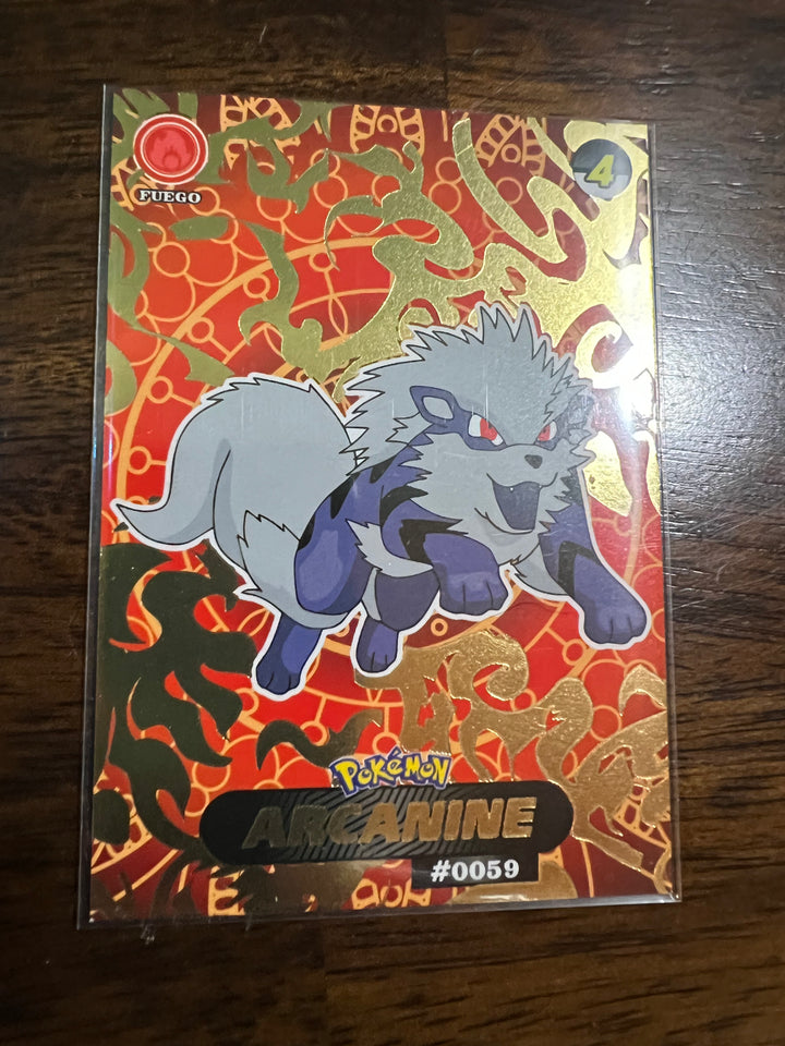 Peru Crystals Gold Arcanine #0059