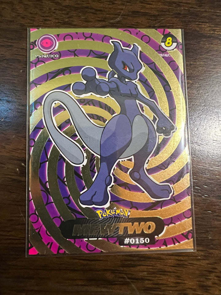 Peru Crystal Collection Gold Mewtwo #0150
