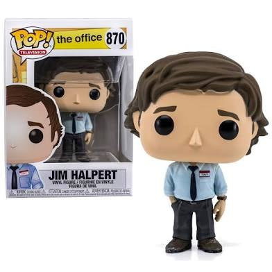 Funko The Office POP! Television Jim Halpert Vinyl Figure #870 [Clean Face, Regular Version]