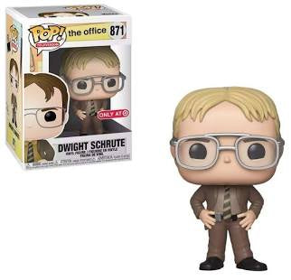 Funko POP Dwight Schrute #871 Blonde Hair The Office Target Exclusive