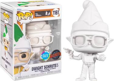 Funko Pop #1161 - The Office - D.I.Y Dwight Schrute As Elf - Walmart Exclusive