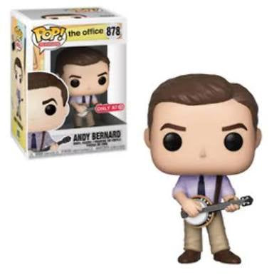 Funko Pop! #878 The Office Andy Bernard with Banjo Target Exclusive