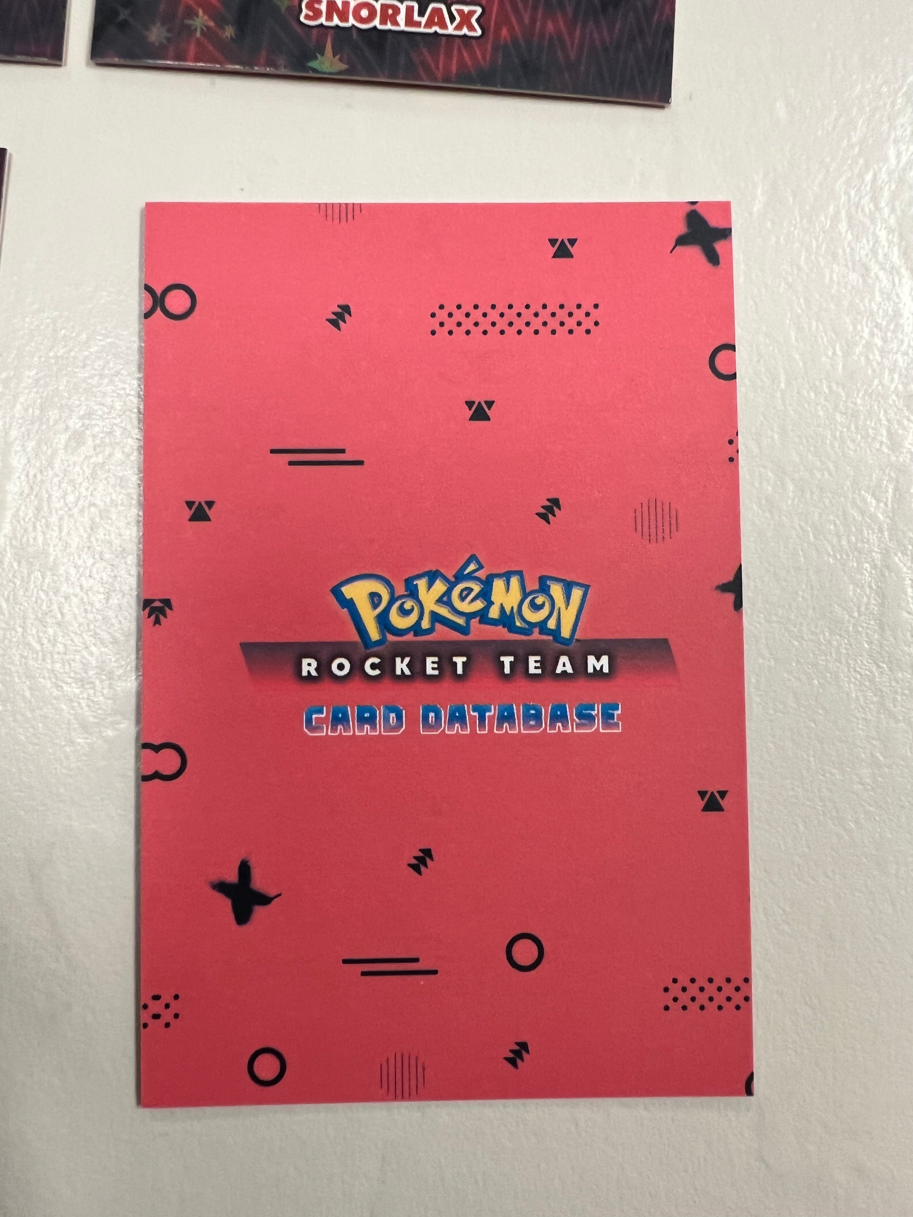 Pokemon Rocket Team Card Database Pikachu Poncho Set