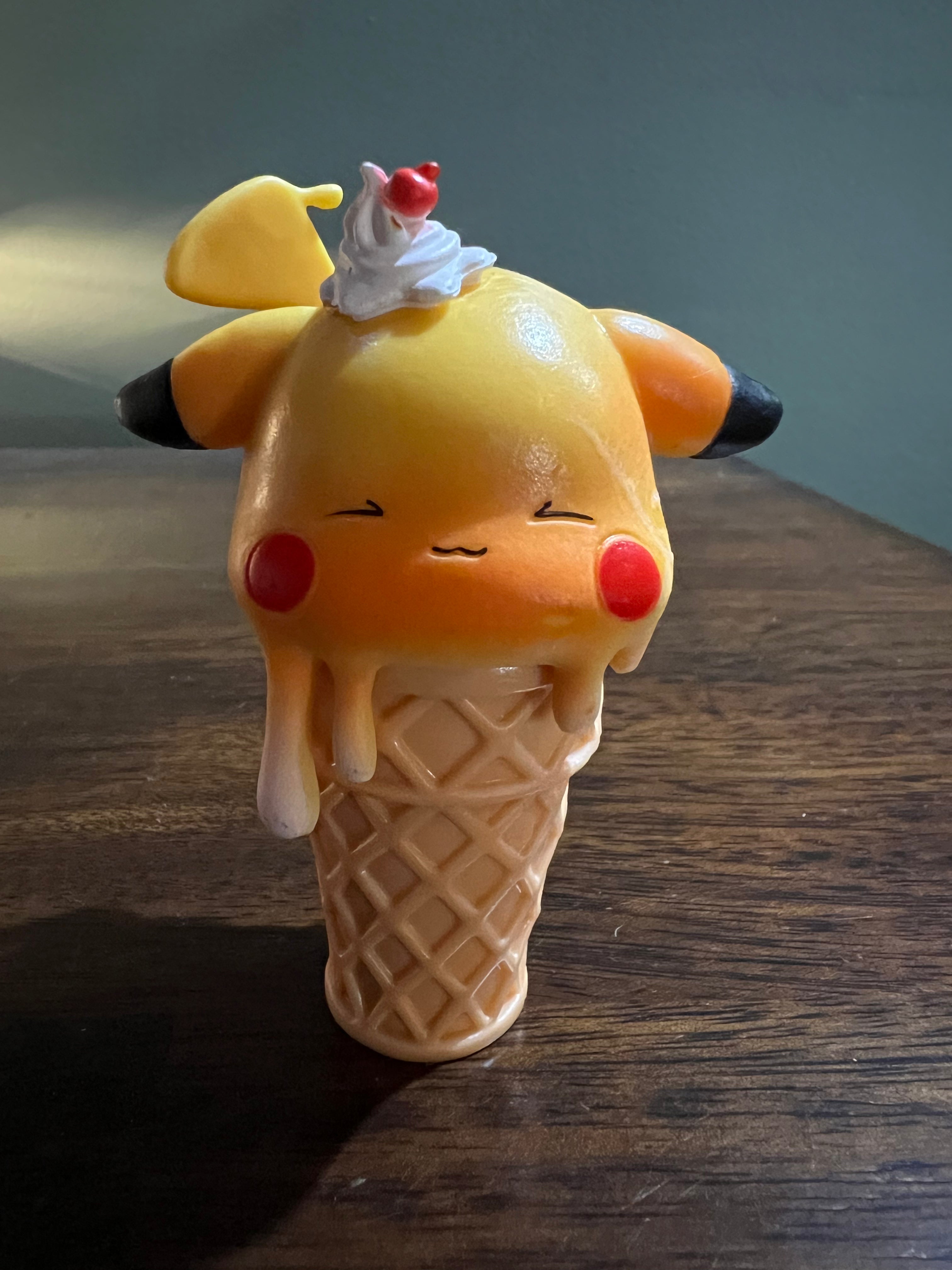 Pikachu Ice Cream Cone Figure