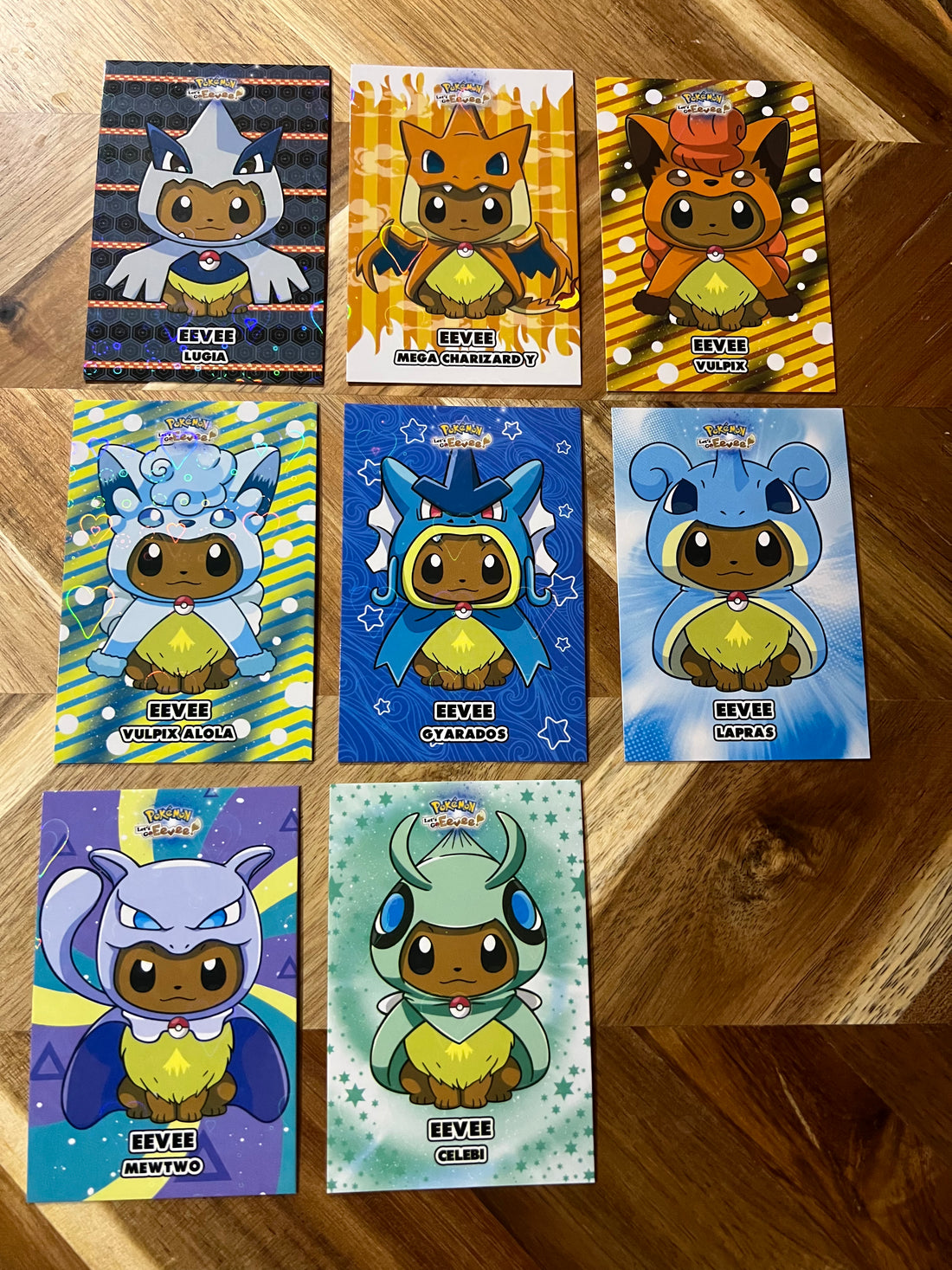 Lets's Go Eevee Shiny Heart Poncho Set