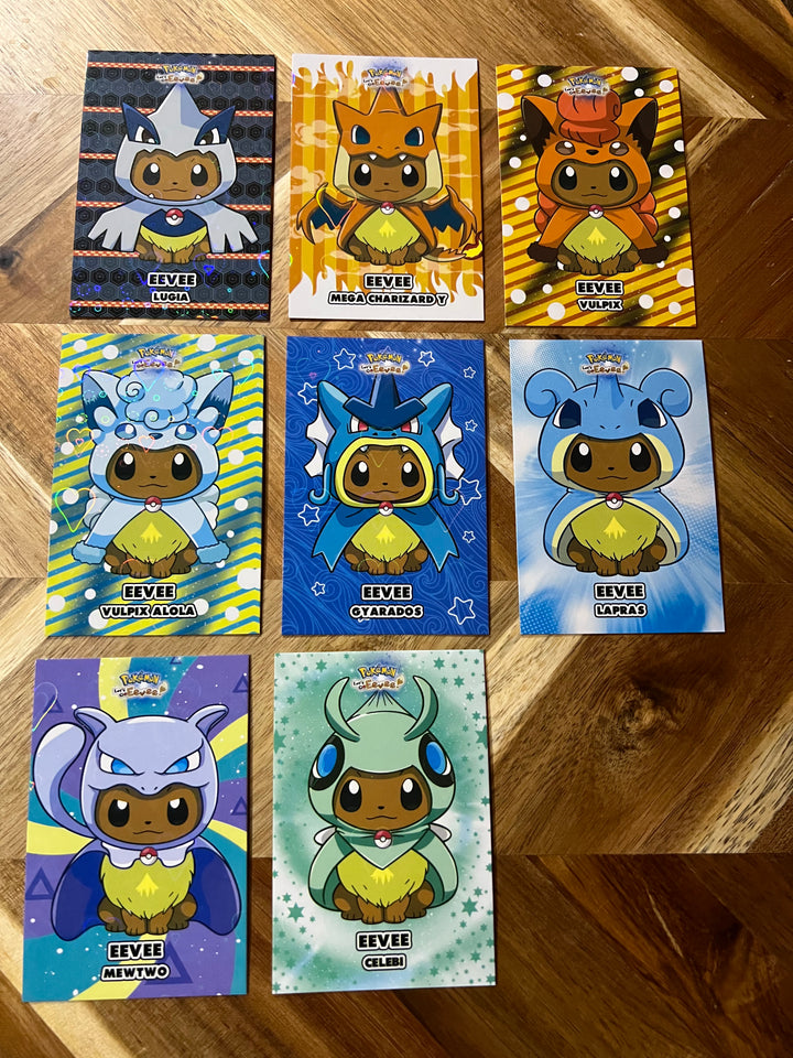 Lets's Go Eevee Shiny Heart Poncho Set