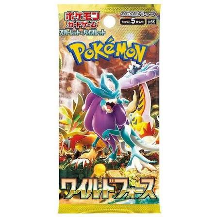 Wild Force Japanese Booster Pack
