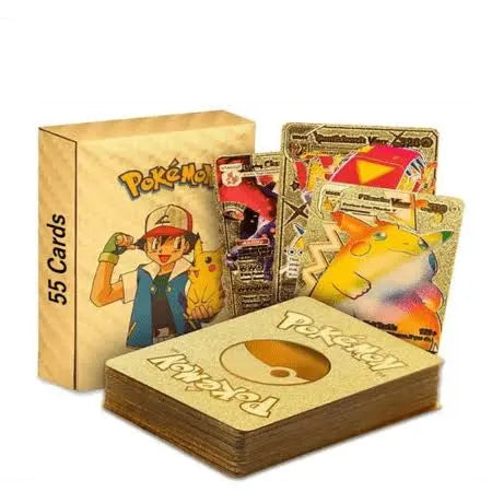 Pokemon Gold Foil Card Deck