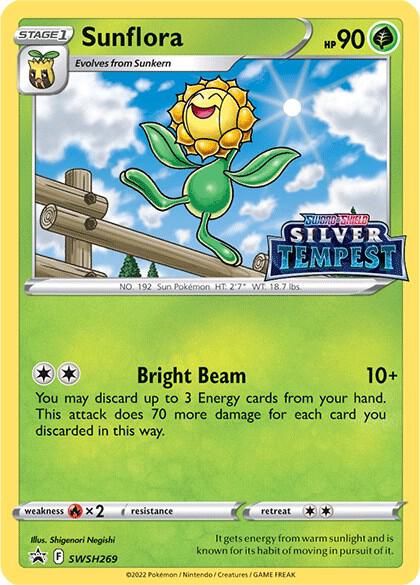 Sunflora - SWSH269 (Prerelease) - SWSH: Sword & Shield Promo Cards