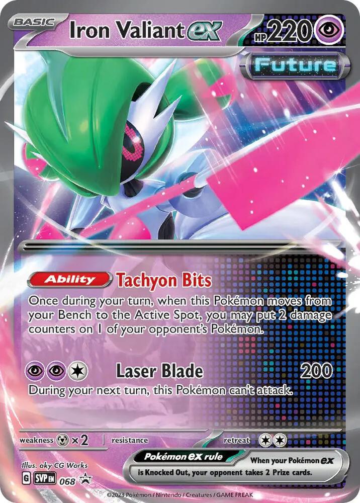 Iron Valiant ex - 068 - SV: Scarlet & Violet Promo Cards
