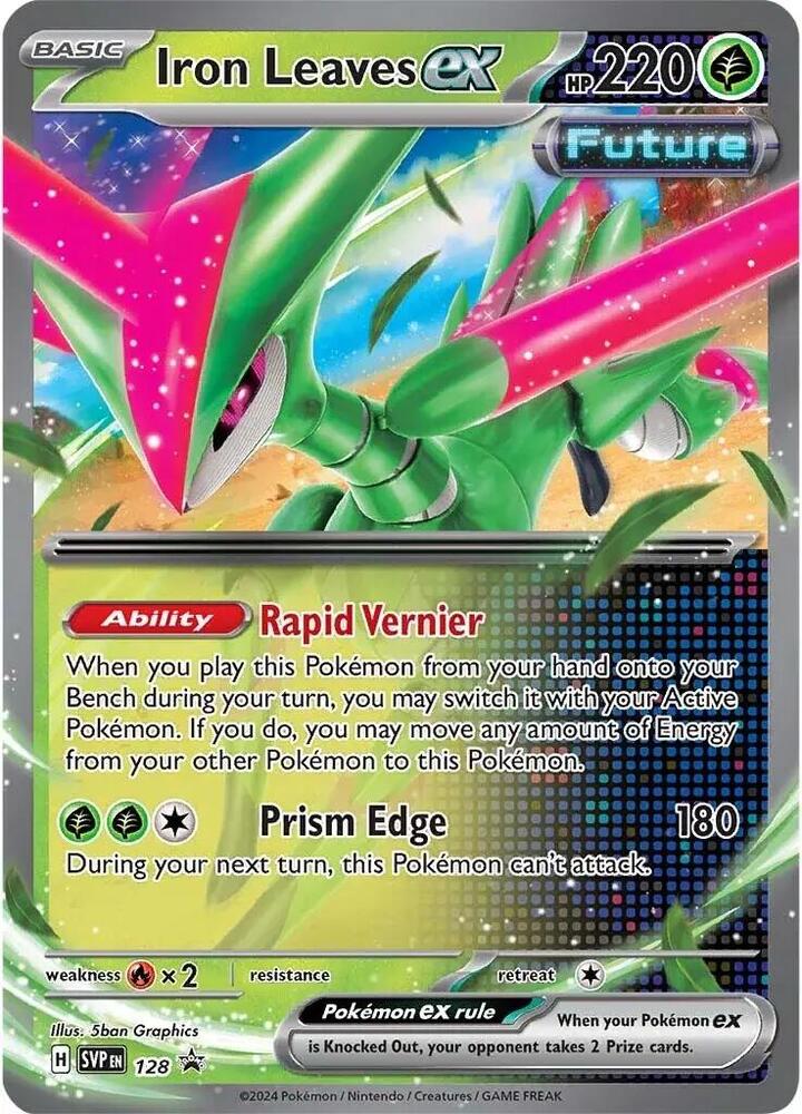 Iron Leaves ex - 128 - Scarlet & Violet Promo Cards