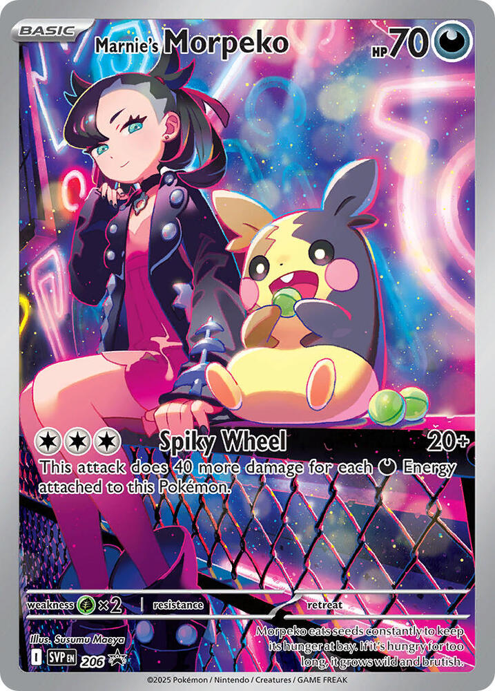 Marnie’s Morpeko - 206 - Scarlet & Violet Promo Cards