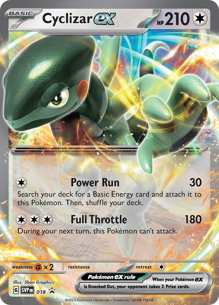 Cyclizar ex - 018 - Scarlet & Violet Promo Cards