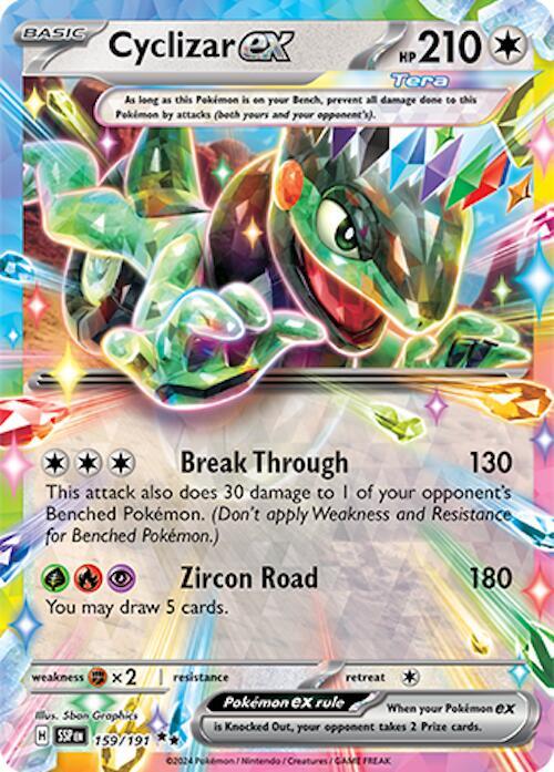 Cyclizar ex - 159/191 - Surging Sparks