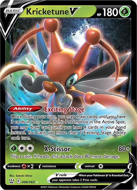 Kricketune V - 006/163 - Battle Styles