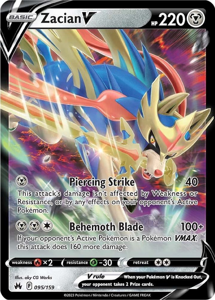 Zacian V - 095/159 - Crown Zenith