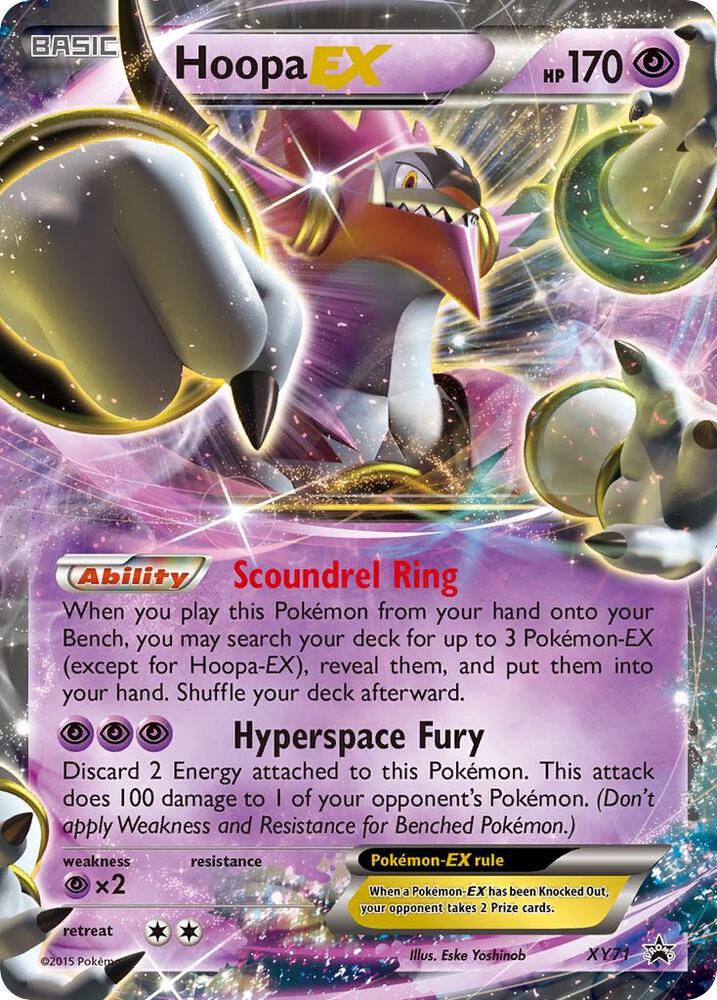 Hoopa EX - XY71 - XY Promos