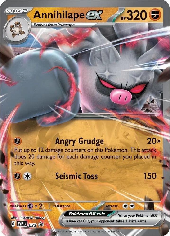 Annihilape ex - 032 - Scarlet & Violet Promo Cards